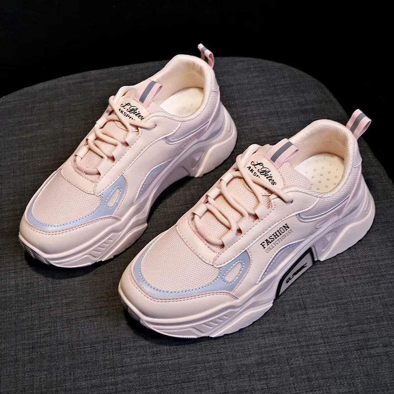 Old Daddy Shoes Women's Shoes Spring 2021 New Korean Version of Breathable Reflective Increased Sports Shoes Women's Shoes
Old Daddy Shoes Women's Shoes Spring 2021 New Korean Version of Breathable Reflective Increased Sports Shoes Women's Shoes