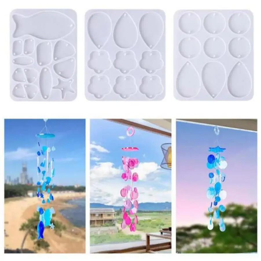 Сделай Сам, хрусталь, Подсолнух, звезда, луна, ручной ветряной колокольчик, Набор комбинированных материалов, силиконовая форма для смолы
Сделай Сам, хрусталь, Подсолнух, звезда, луна, ручной ветряной колокольчик, Набор комбинированных материалов, силиконовая форма для смолы