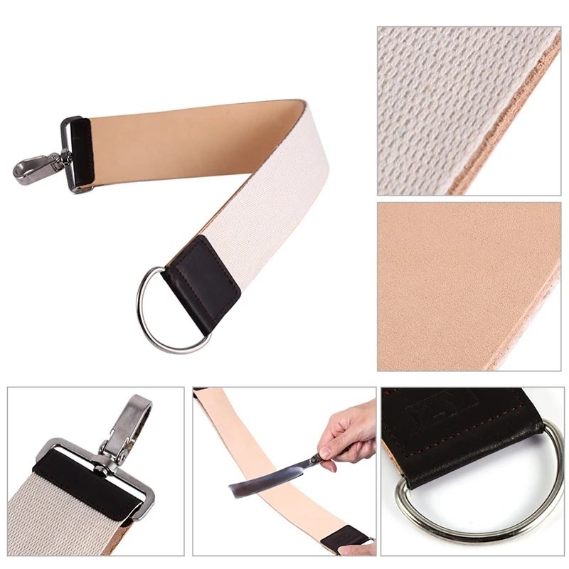 Double-Layer Straight Razor Sharpening Belt Durable Barber Shaving Belt Tool
Double-Layer Straight Razor Sharpening Belt Durable Barber Shaving Belt Tool