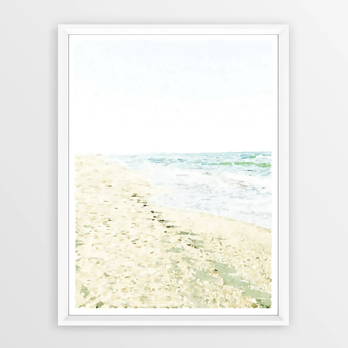 Beach Wall Art Landscape Painting, Airy Watercolor, Serene Art Neutral Print Peaceful Modern Art Poster Minimalist Home Decor
Beach Wall Art Landscape Painting, Airy Watercolor, Serene Art Neutral Print Peaceful Modern Art Poster Minimalist Home Decor