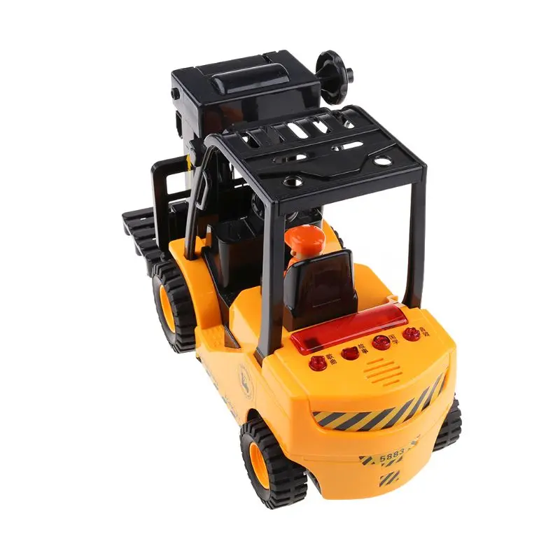 Electric remote control forklift toy construction toy for children
Electric remote control forklift toy construction toy for children