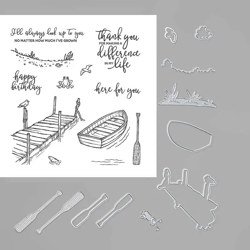 Home harbor Metal Cutting Dies and Stamps Stencils for DIY Scrapbooking/photo album Decorative Embossing Paper Cards
Home harbor Metal Cutting Dies and Stamps Stencils for DIY Scrapbooking/photo album Decorative Embossing Paper Cards