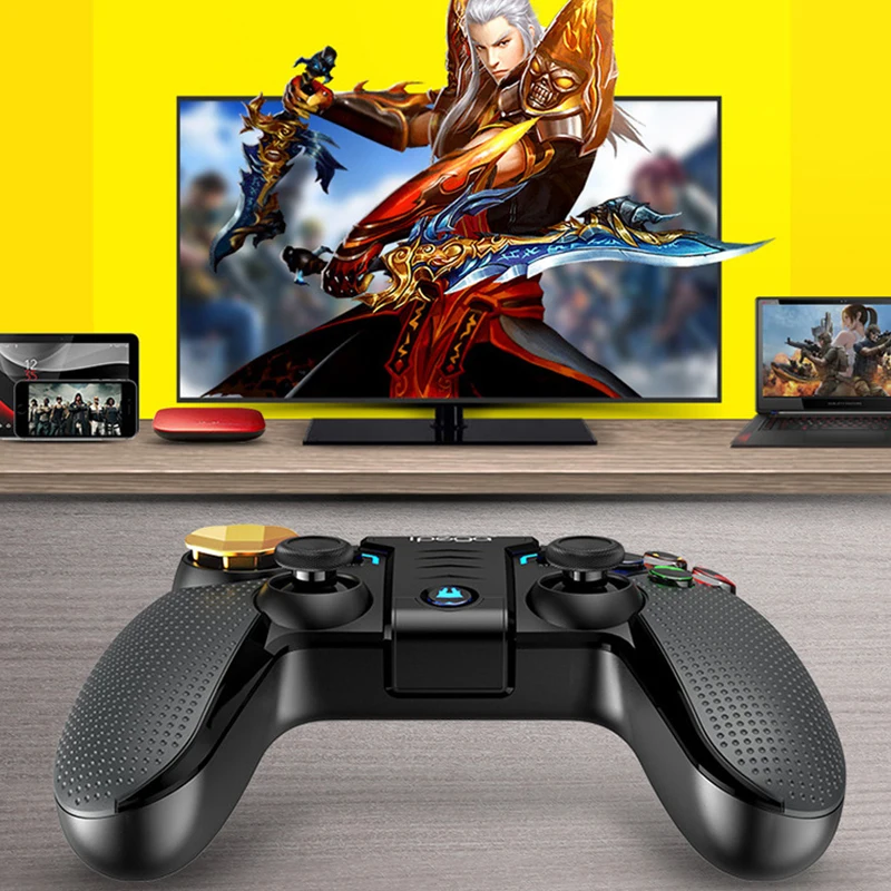 Wireless Bluetooth Gamepad for Android iPhone Smart Phone Tablet Game Controller for For PUBG Gaming Control Wireless Joystick
Wireless Bluetooth Gamepad for Android iPhone Smart Phone Tablet Game Controller for For PUBG Gaming Control Wireless Joystick