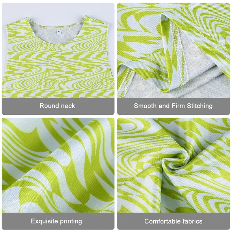 Printed Camis y2k Aesthetic Crop Top Sleeveless Skinny Tank Top O Neck Summer Sporty Tops Streetwear Corset Sweats 90S
Printed Camis y2k Aesthetic Crop Top Sleeveless Skinny Tank Top O Neck Summer Sporty Tops Streetwear Corset Sweats 90S