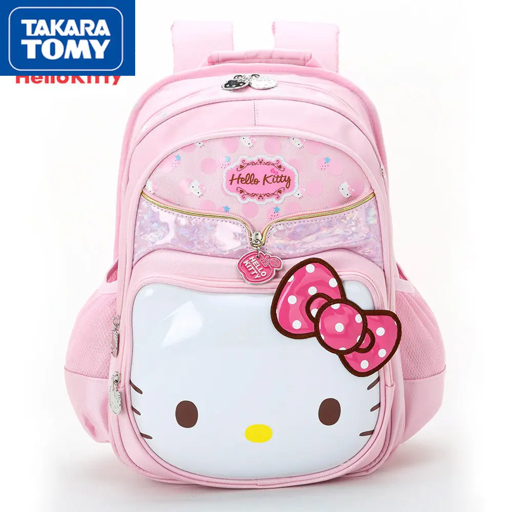 TAKARA TOMY Fashionable Cartoon Hello Kitty Kindergarten Lightweight, Burden Relief, Simple Large-capacity Children's Schoolbag
TAKARA TOMY Fashionable Cartoon Hello Kitty Kindergarten Lightweight, Burden Relief, Simple Large-capacity Children's Schoolbag