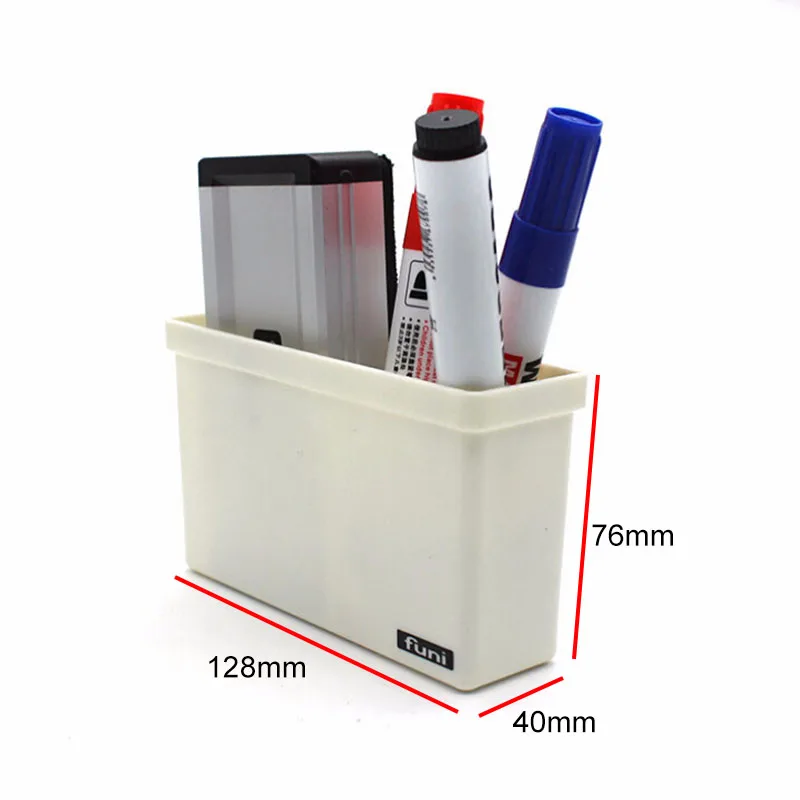 Blackboard Chalk Pens Desk Storage Magnetic Plastic Storage Organiser Drawer Box Home Storage Boxes 128*40*76mm
Blackboard Chalk Pens Desk Storage Magnetic Plastic Storage Organiser Drawer Box Home Storage Boxes 128*40*76mm
