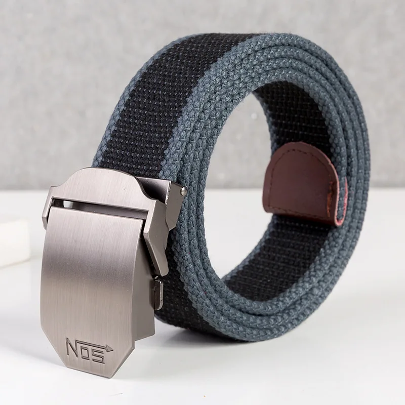 MENS BELT automatic buckle canvas belt 3.8cm width 110-140cm long gifts for men Adult Casual Solid
MENS BELT automatic buckle canvas belt 3.8cm width 110-140cm long gifts for men Adult Casual Solid