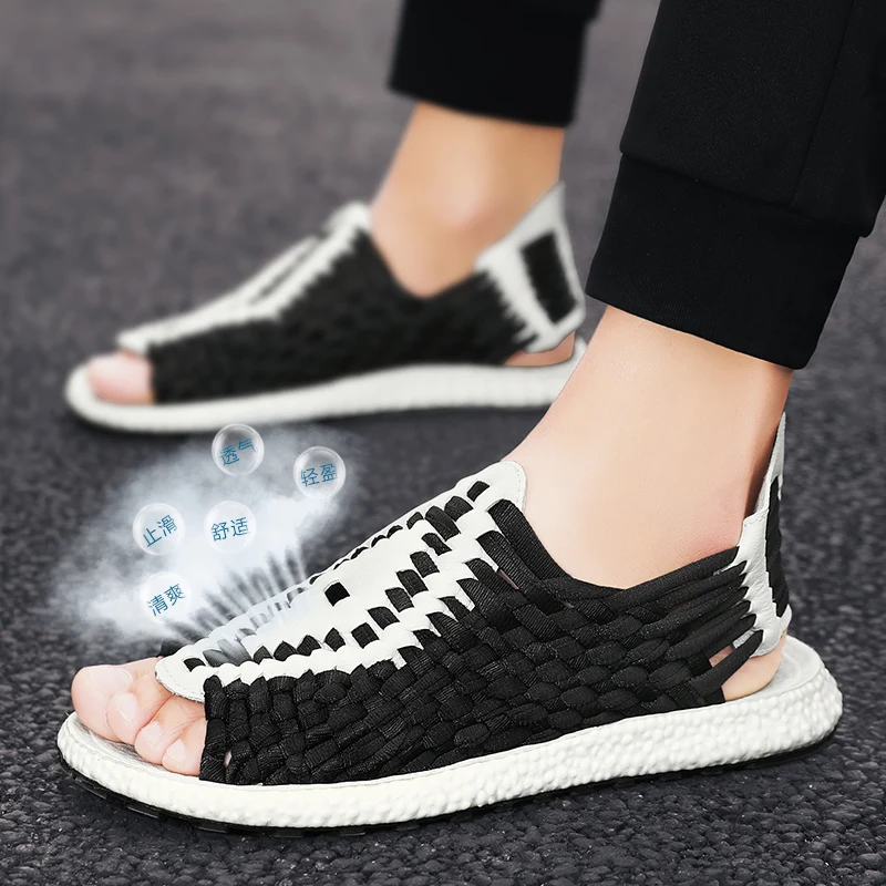 Man Beach Flip Flops Beach Sandals Men Sneakers Breathable Mesh Shoes Slip On Fashion Summer Men's Slippers
Man Beach Flip Flops Beach Sandals Men Sneakers Breathable Mesh Shoes Slip On Fashion Summer Men's Slippers