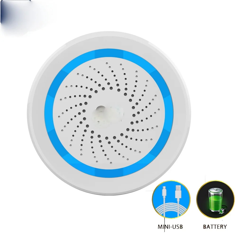 Z-wave Plus Wireless Home Automation Battery-Powered Also Can Be Charged With USB Siren Alarm Sensor
Z-wave Plus Wireless Home Automation Battery-Powered Also Can Be Charged With USB Siren Alarm Sensor