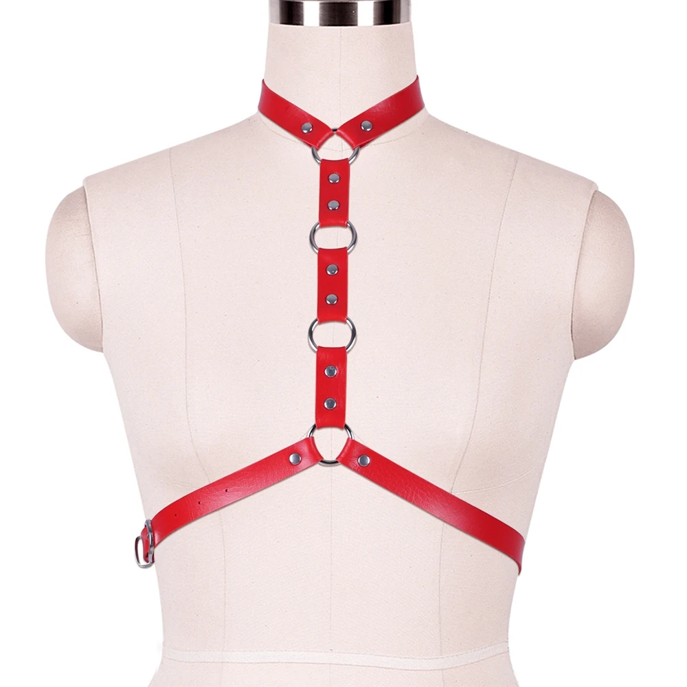 Original Design Handmade Sexy Lingerie Gothic Leather Body Harness Cage Fetish Bondage Leather Underwear Punk Crop Tops Cage
Original Design Handmade Sexy Lingerie Gothic Leather Body Harness Cage Fetish Bondage Leather Underwear Punk Crop Tops Cage
