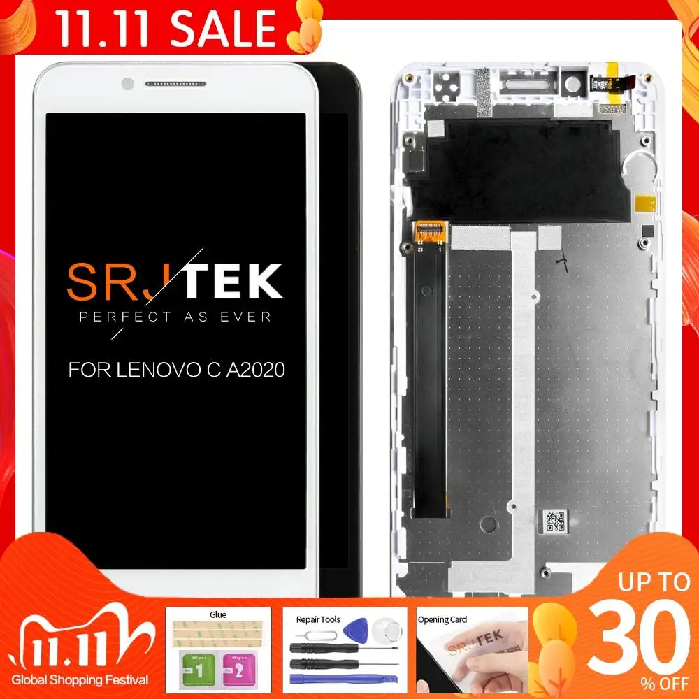 Original 854x480 For LENOVO Vibe C LCD Display with Touch Screen Digitizer Display For LENOVO Vibe C A2020 LCD A2020a40 Tested
Original 854x480 For LENOVO Vibe C LCD Display with Touch Screen Digitizer Display For LENOVO Vibe C A2020 LCD A2020a40 Tested