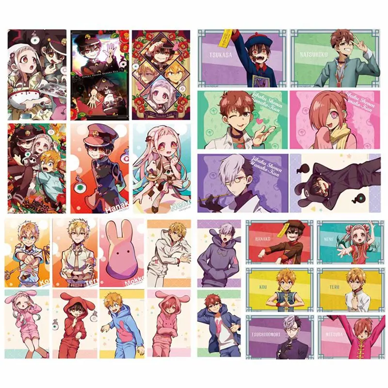 28pcs Toilet-Bound Hanako -kun Anime Card Stickers DIY Bus ID Waterproof Scrub Card Sticker Kids Sticker Toys
28pcs Toilet-Bound Hanako -kun Anime Card Stickers DIY Bus ID Waterproof Scrub Card Sticker Kids Sticker Toys
