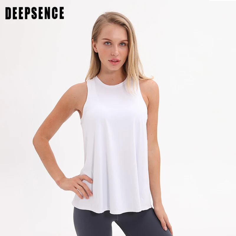 DEEPSENCE Women Yoga Vest Loose Fit Brushed Workout Sleeveless Shirts Open Back Tie Sport Tank Tops Fitness Running Gym Tops
DEEPSENCE Women Yoga Vest Loose Fit Brushed Workout Sleeveless Shirts Open Back Tie Sport Tank Tops Fitness Running Gym Tops