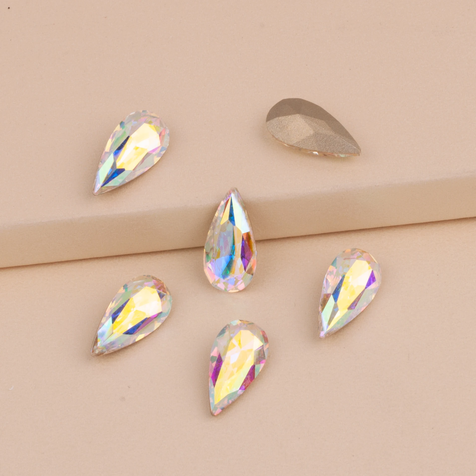 AB Different Size of Crystal nails accesorios Glitter Glass Rhinestones Nail Rhinestone DIY Rhinestones nail charms
AB Different Size of Crystal nails accesorios Glitter Glass Rhinestones Nail Rhinestone DIY Rhinestones nail charms