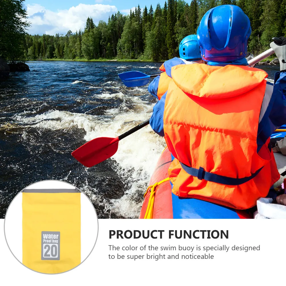 20L Inflatable Bag 500D Waterproof PVC Gear Bags Outdoor Floating Mesh Fabric Sports Buoy for Boating Kayaking Fishing Rafting
20L Inflatable Bag 500D Waterproof PVC Gear Bags Outdoor Floating Mesh Fabric Sports Buoy for Boating Kayaking Fishing Rafting