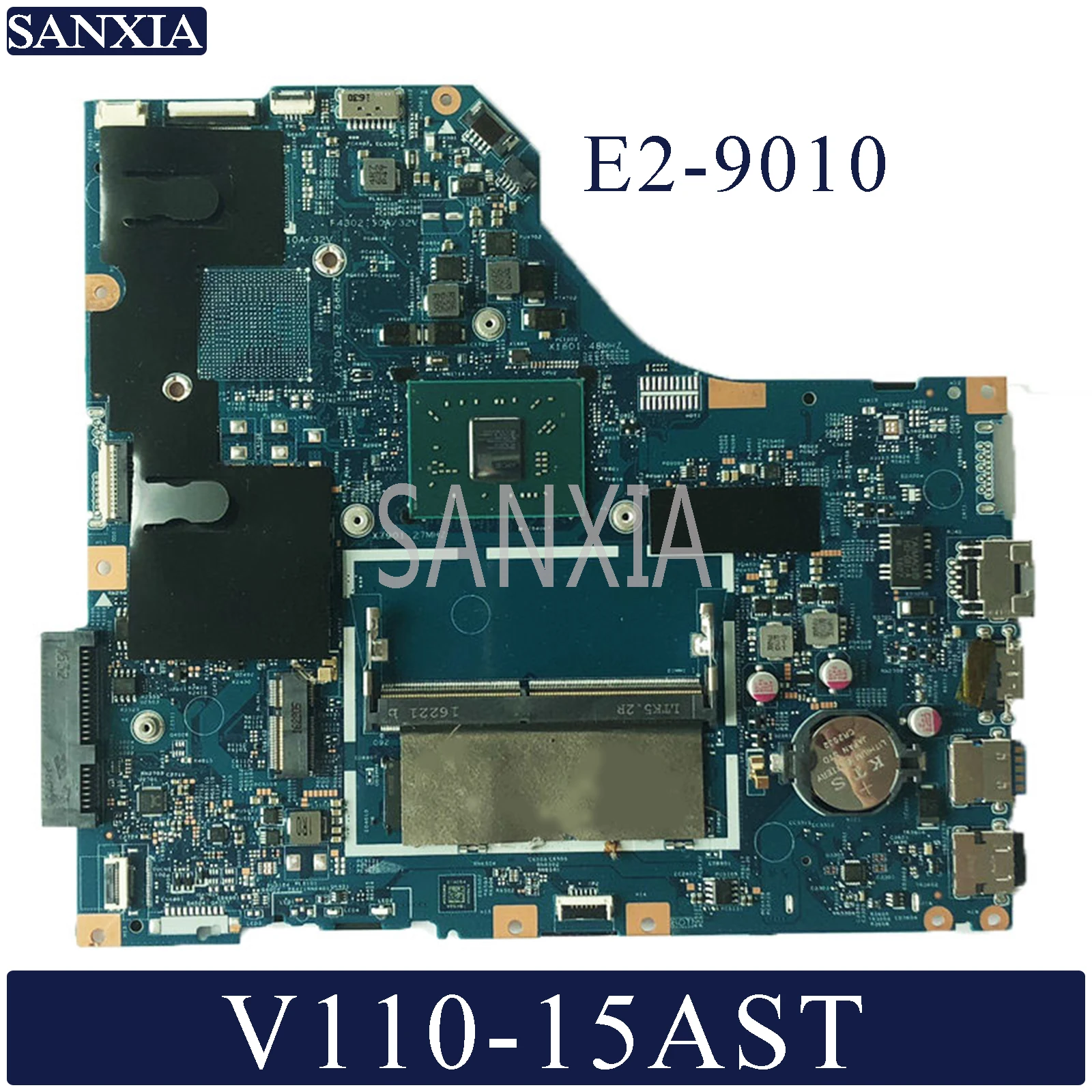 KEFU 15283-2 Laptop motherboard for Lenovo V110-15AST original mainboard 4GB-RAM E2-9010
KEFU 15283-2 Laptop motherboard for Lenovo V110-15AST original mainboard 4GB-RAM E2-9010