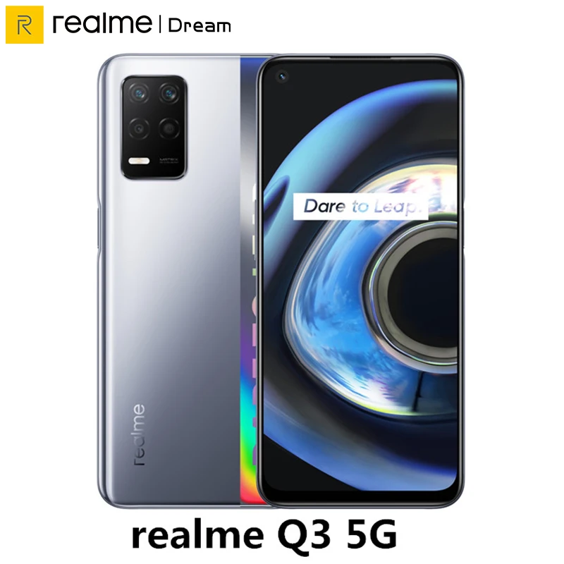 Realme Q3 5G смартфон 6 ГБ Оперативная память 128 Гб Встроенная 5 дюймов 30 Вт Быстрая