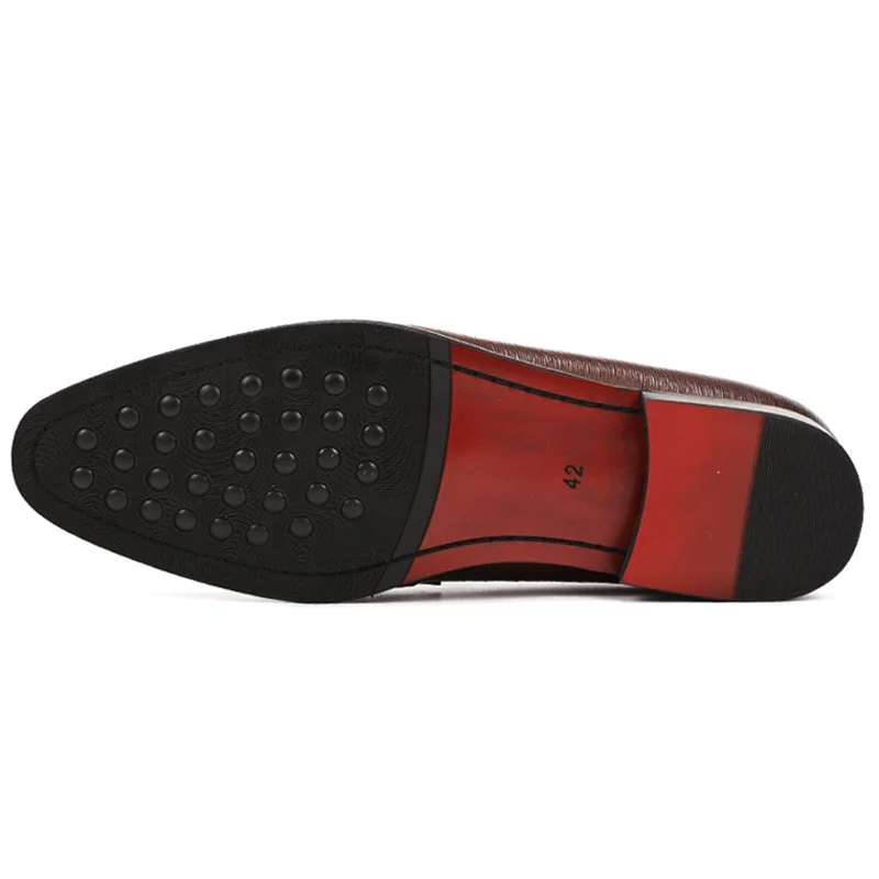 Classic Tassels Men's Handmade Loafers Pointed Toe Slip on Man Comfortable Flats Genuine Leather Formal Office Shoes ASD158
Classic Tassels Men's Handmade Loafers Pointed Toe Slip on Man Comfortable Flats Genuine Leather Formal Office Shoes ASD158
