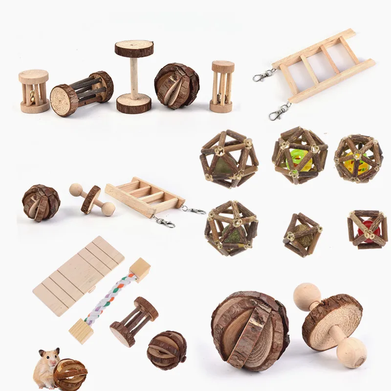 Cute Natural Wooden Rabbits Toys Pine Dumbells Unicycle Bell Roller Chew Toys For Guinea Pigs Rat Small Pet Molars Supplies
Cute Natural Wooden Rabbits Toys Pine Dumbells Unicycle Bell Roller Chew Toys For Guinea Pigs Rat Small Pet Molars Supplies