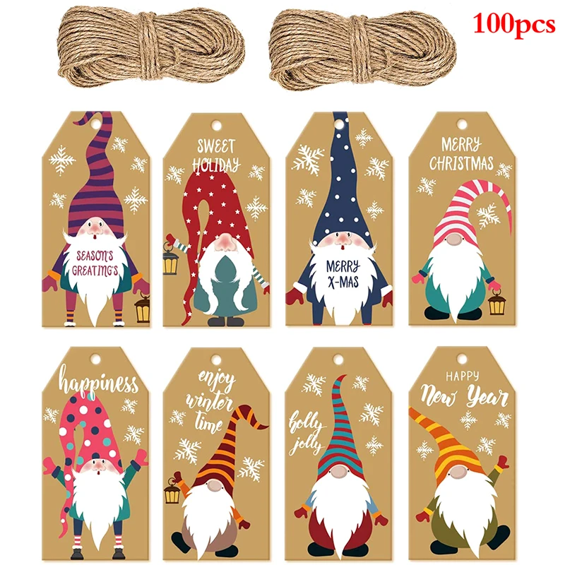 100pcs Merry Christmas Tags Kraft Paper Card Gift Label Tag DIY Hang Tags Wrapping Decor Gift Card Christmas Favors Supplies
100pcs Merry Christmas Tags Kraft Paper Card Gift Label Tag DIY Hang Tags Wrapping Decor Gift Card Christmas Favors Supplies