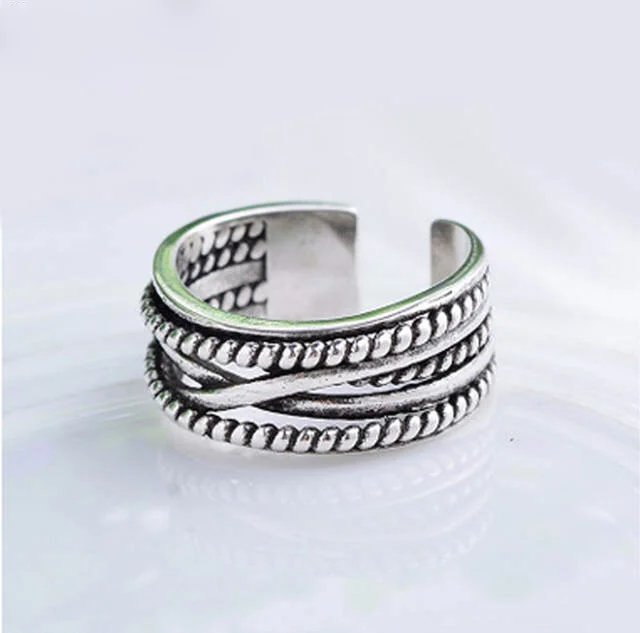 Real 925 Sterling Silver Rings For Women Wedding Engagement Jewelry Big Vintage Antique Open Finger Rings Bijoux
Real 925 Sterling Silver Rings For Women Wedding Engagement Jewelry Big Vintage Antique Open Finger Rings Bijoux