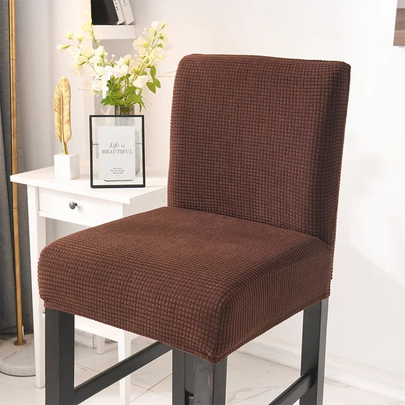 1pc Spandex Polyester Chair Cover Solid Seat Covers for Bar Stool Chairs Slipcover Home Hotel Banquet Dining Chair Decoration
1pc Spandex Polyester Chair Cover Solid Seat Covers for Bar Stool Chairs Slipcover Home Hotel Banquet Dining Chair Decoration