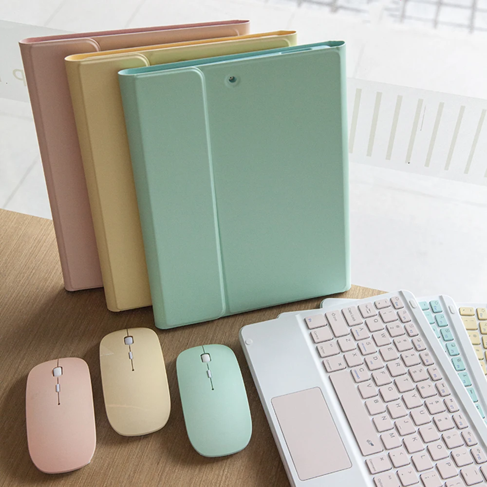 iPad Keyboard Case For iPad Air 4 10.9 Pro 11 2020 8th Generation Bluetooth iPad Keyboard Tablet Keyboard Mouse Set Case
iPad Keyboard Case For iPad Air 4 10.9 Pro 11 2020 8th Generation Bluetooth iPad Keyboard Tablet Keyboard Mouse Set Case