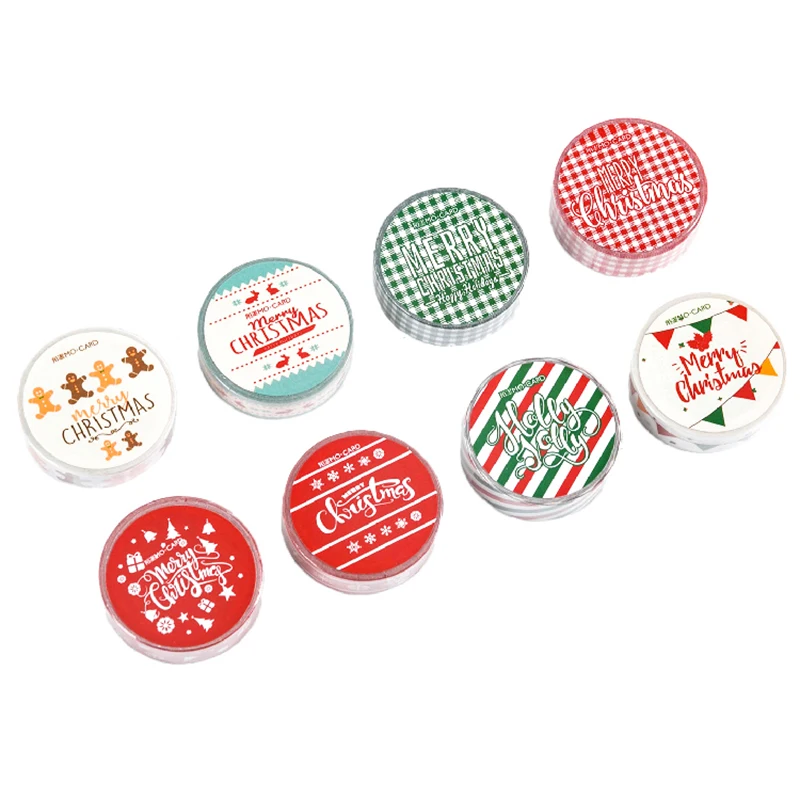 Colorful Christmas grid Series Masking Washi Tape Decorative Adhesive Tape Decora Diy Scrapbooking Sticker Label Stationery
Colorful Christmas grid Series Masking Washi Tape Decorative Adhesive Tape Decora Diy Scrapbooking Sticker Label Stationery