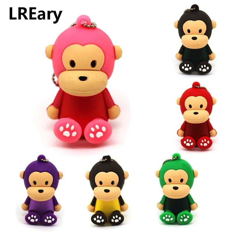 Lovely Monkey Pen drive cartoon usb flash drive U disk memory stick pendrive 4gb 8gb 16gb 32gb 64GB 128GB
Lovely Monkey Pen drive cartoon usb flash drive U disk memory stick pendrive 4gb 8gb 16gb 32gb 64GB 128GB