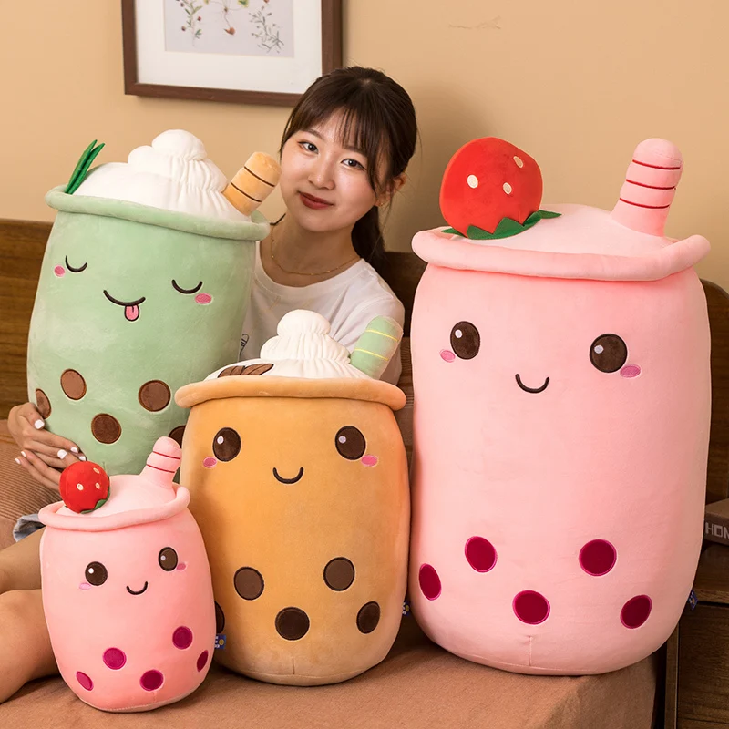 Lovely Milk Tea Stuffed Plush Pillow Cushion Funny Cartoon Boba Plush Toys Kids Toys Birthday Valentine's Gift
Lovely Milk Tea Stuffed Plush Pillow Cushion Funny Cartoon Boba Plush Toys Kids Toys Birthday Valentine's Gift