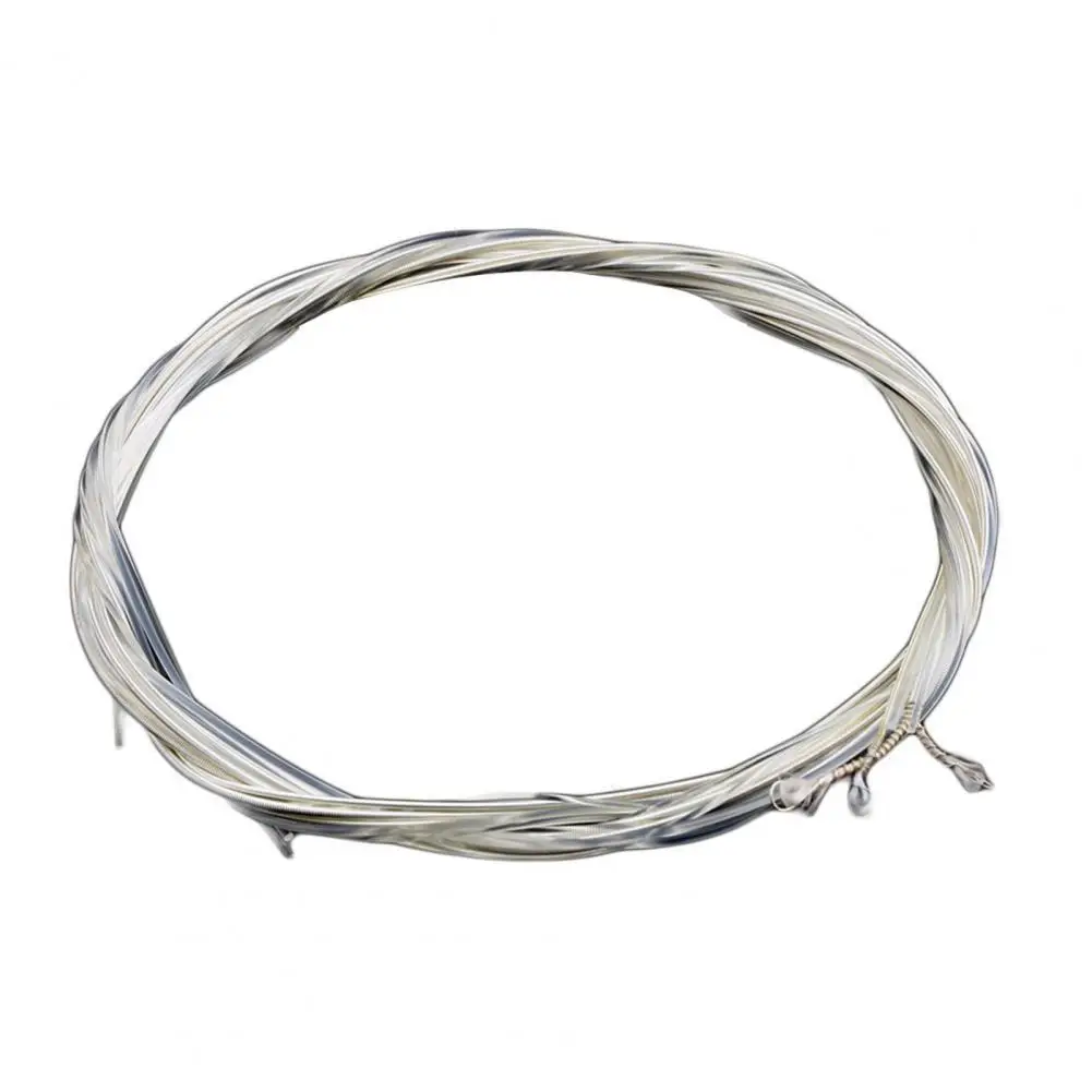 6Pcs in 1Set Metal Guitar Strings Rustproof Guitar Accessory Comfortable Playability Acoustic Guitar Strings for Guitar
6Pcs in 1Set Metal Guitar Strings Rustproof Guitar Accessory Comfortable Playability Acoustic Guitar Strings for Guitar