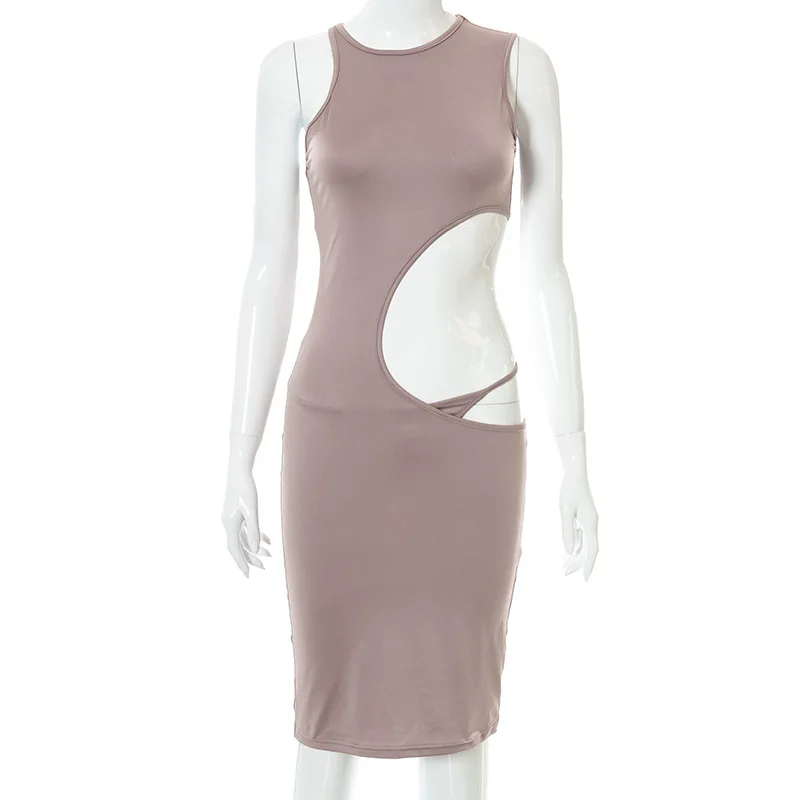 Sleeveless Tank Dress Suits With Panties Hollow Out Evening Bodycon Dress Women Summer Clothing Sexy Two Piece Set Beach Outfit
Sleeveless Tank Dress Suits With Panties Hollow Out Evening Bodycon Dress Women Summer Clothing Sexy Two Piece Set Beach Outfit