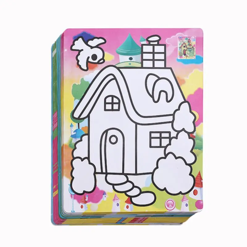 New Colorful Creative DIY Sand Painting Kids Montessori Toys Children Gifts Artwork Crafts Doodle Colour Sand Art Pictures P15C
New Colorful Creative DIY Sand Painting Kids Montessori Toys Children Gifts Artwork Crafts Doodle Colour Sand Art Pictures P15C