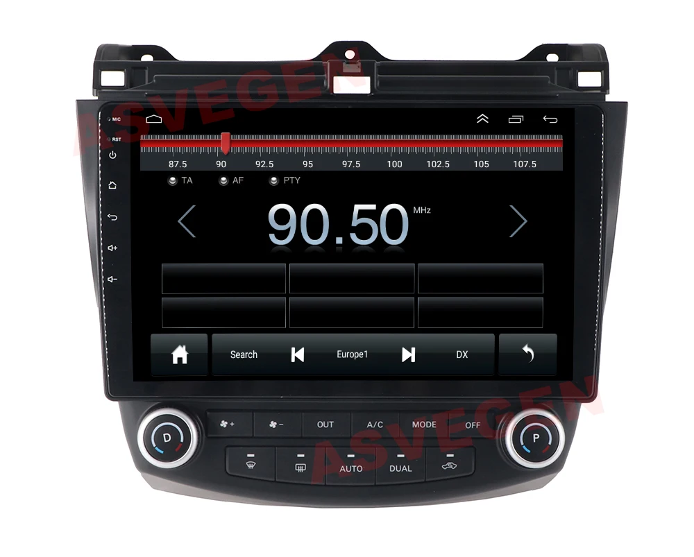 Asvegen 10 ”Android 8.1 Quad Core автомобильный радиоприемник с навигацией GPS Bluetooth