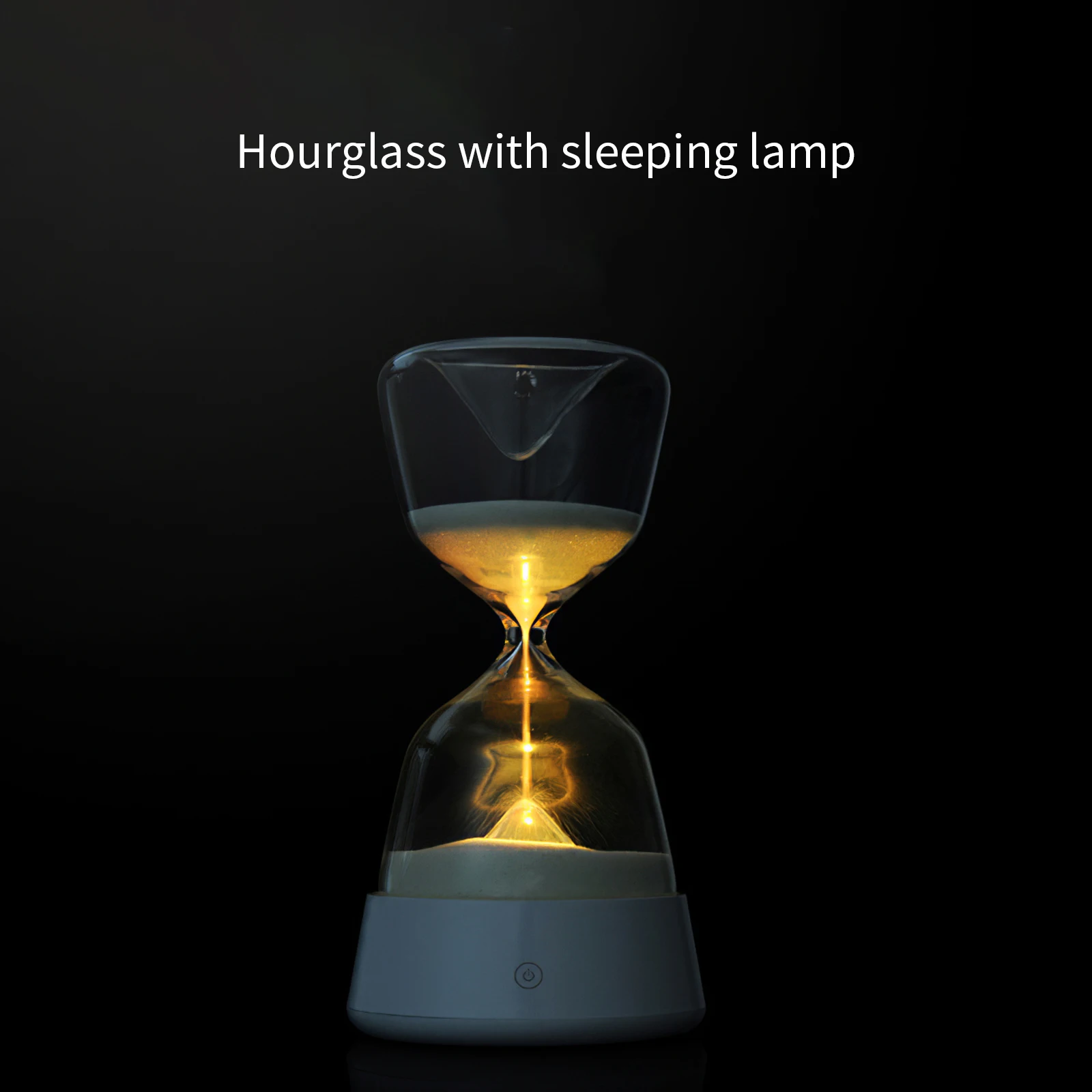 15 Minutes Hourglass Lamp 4 Colors LED Ambience Light Yellow & Blue & Pink & White Innovative Sandglass Timer Night Light
15 Minutes Hourglass Lamp 4 Colors LED Ambience Light Yellow & Blue & Pink & White Innovative Sandglass Timer Night Light