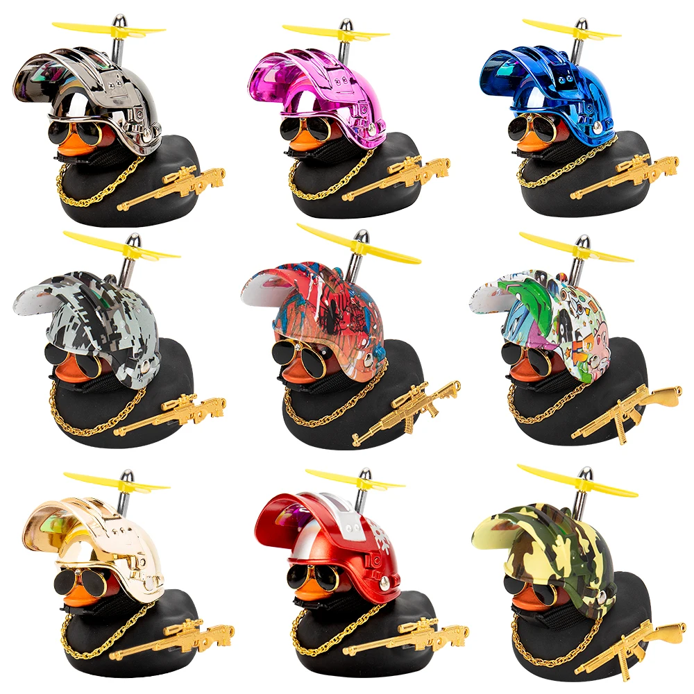 Luminous Standing Car Duck with Level 3 Helmet Small Black Duck Road Bike Motor Helmet Riding Cycling Car Accessories Interior
Luminous Standing Car Duck with Level 3 Helmet Small Black Duck Road Bike Motor Helmet Riding Cycling Car Accessories Interior