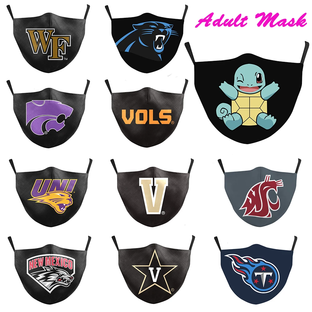 Cute Cartoon Animal Black Fabric Face Mask Reusable Washable Adult Mouth Mask Adjustable Earloop Masks With 2Pcs Filter
Cute Cartoon Animal Black Fabric Face Mask Reusable Washable Adult Mouth Mask Adjustable Earloop Masks With 2Pcs Filter