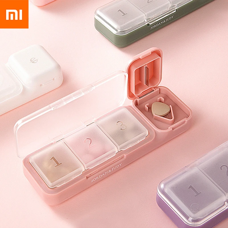 NEW2022 Xiaomi Jordan&Judy Pill Box Dispensing Portable Small Medicine Cutter Mini Sealed Morning, Middle and Evening
NEW2022 Xiaomi Jordan&Judy Pill Box Dispensing Portable Small Medicine Cutter Mini Sealed Morning, Middle and Evening