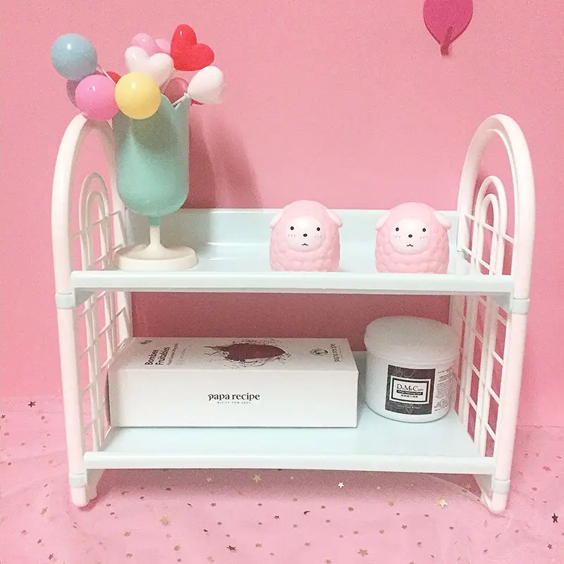 Ins Cute Desktop Double-layer Storage Rack Dormitory Storage Artifact Desk Girl Sundries Rack Document Trays Desk Organizer
Ins Cute Desktop Double-layer Storage Rack Dormitory Storage Artifact Desk Girl Sundries Rack Document Trays Desk Organizer