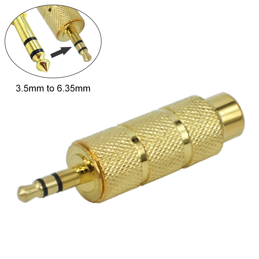 3.5mm Male Plug Jack to 6.5mm Female Audio Adapter Connector Headphone Amplifier Audio Adapter Microphone AUX 3.5mm Converter
3.5mm Male Plug Jack to 6.5mm Female Audio Adapter Connector Headphone Amplifier Audio Adapter Microphone AUX 3.5mm Converter