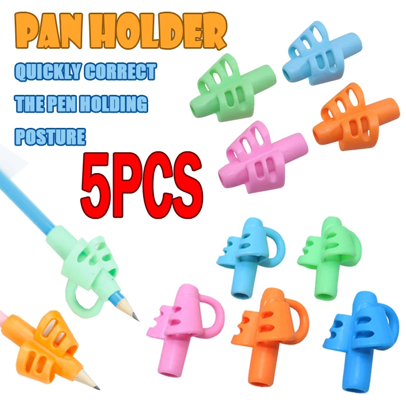 5pcs Three-Finger Silicone Pen Holder Two-Finger Silicone Children'S Writing Correction Writing Aid Clip Office Student Supplies
5pcs Three-Finger Silicone Pen Holder Two-Finger Silicone Children'S Writing Correction Writing Aid Clip Office Student Supplies
