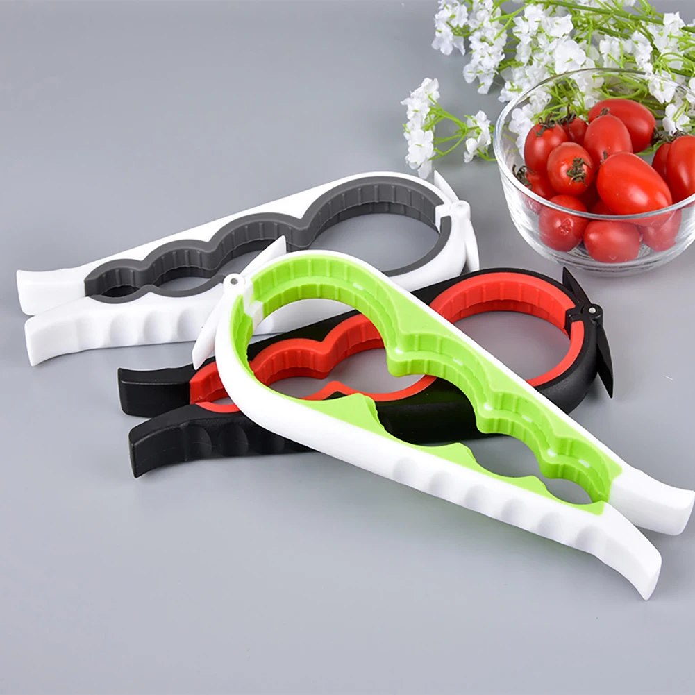 3 Colors Four In One Can Opener, Rotating And Twisting, Antiskid Handle Suitable Labor Saving Necessary Kitchen Tools For Women
3 Colors Four In One Can Opener, Rotating And Twisting, Antiskid Handle Suitable Labor Saving Necessary Kitchen Tools For Women