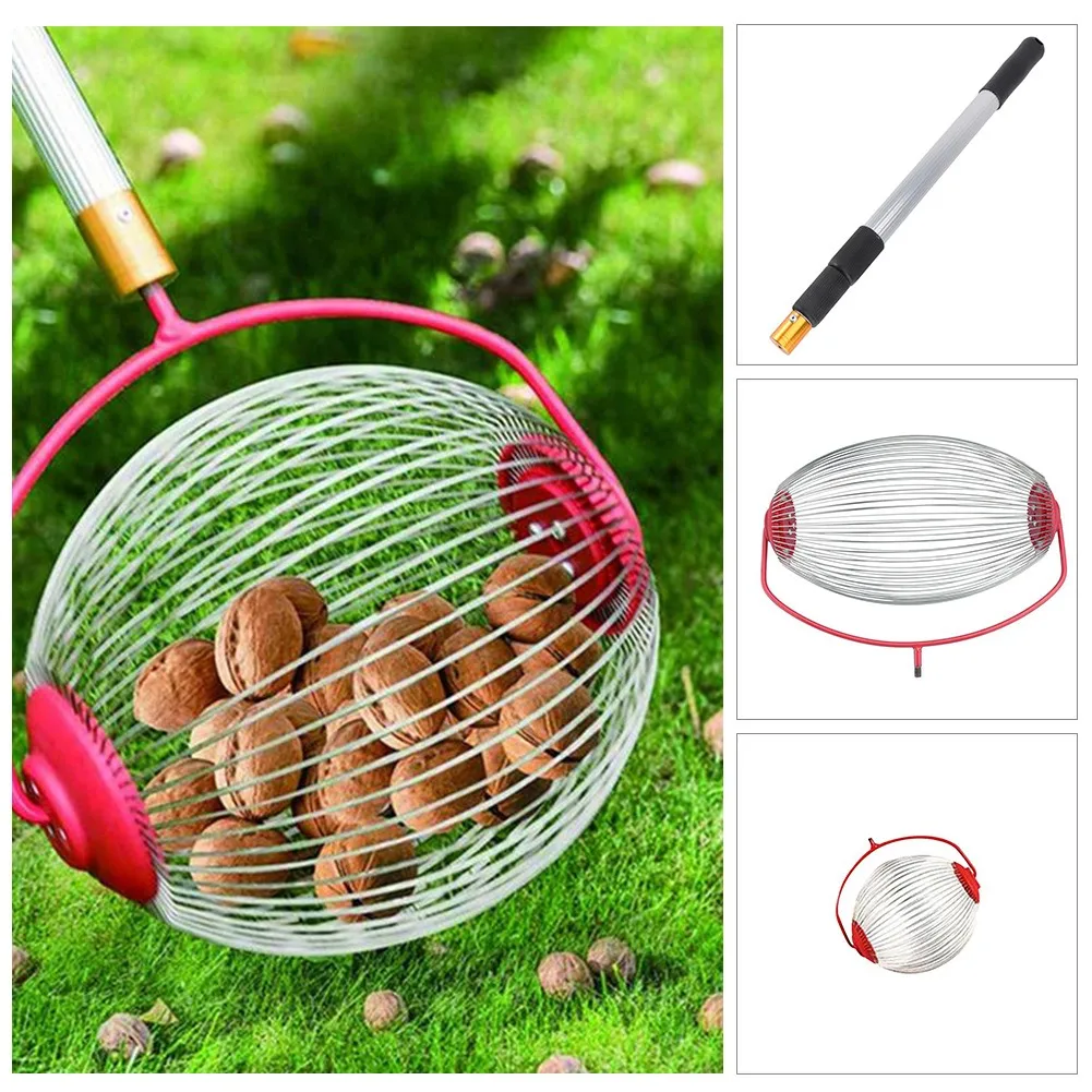 Rolling Fruit Picker Harvester Aluminum Alloy Garden Retractable Nut Collector Ball Picker Adjustable Outdoor Manual Tools
Rolling Fruit Picker Harvester Aluminum Alloy Garden Retractable Nut Collector Ball Picker Adjustable Outdoor Manual Tools
