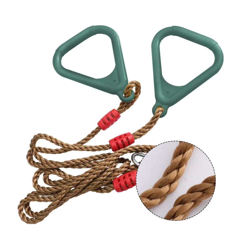 1Pair Kids Fitness Gym Rings Safe Indoor Pull-up Rings Workout Training Handles
1Pair Kids Fitness Gym Rings Safe Indoor Pull-up Rings Workout Training Handles