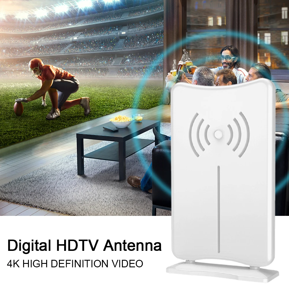 Телевизионная антенна Freeview HD TV комнатный цифровой ТВ воздушный усилитель сигнала Freeview 4K 1080P HD Цифровая антенна для местных каналов
Телевизионная антенна Freeview HD TV комнатный цифровой ТВ воздушный усилитель сигнала Freeview 4K 1080P HD Цифровая антенна для местных каналов