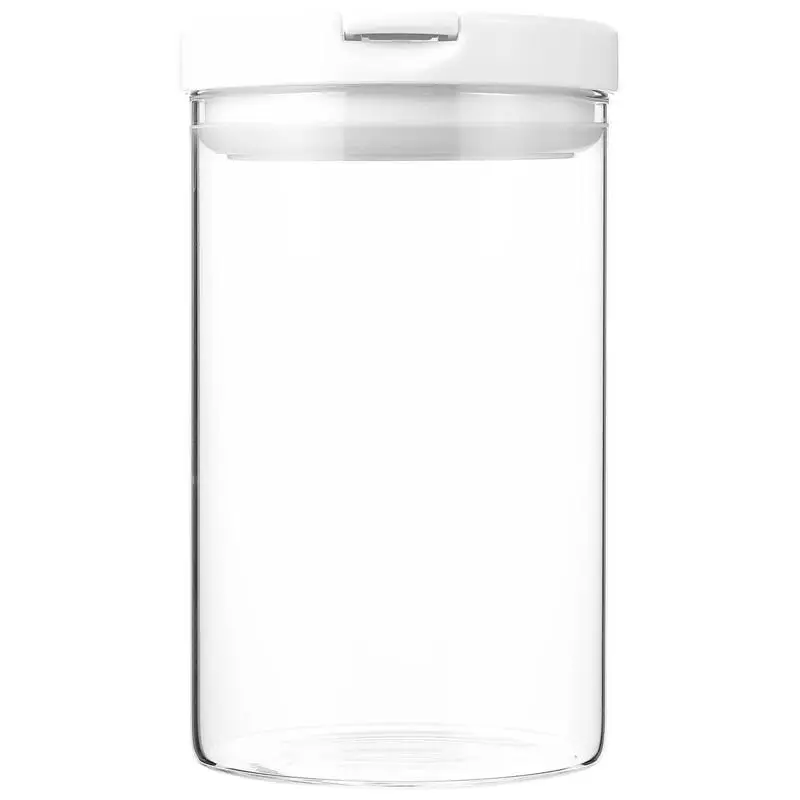 1Pc Food Storage Can Cereal Storage Container Tea Caddy Glass Canister for Restaurant Kitchen Storage
1Pc Food Storage Can Cereal Storage Container Tea Caddy Glass Canister for Restaurant Kitchen Storage