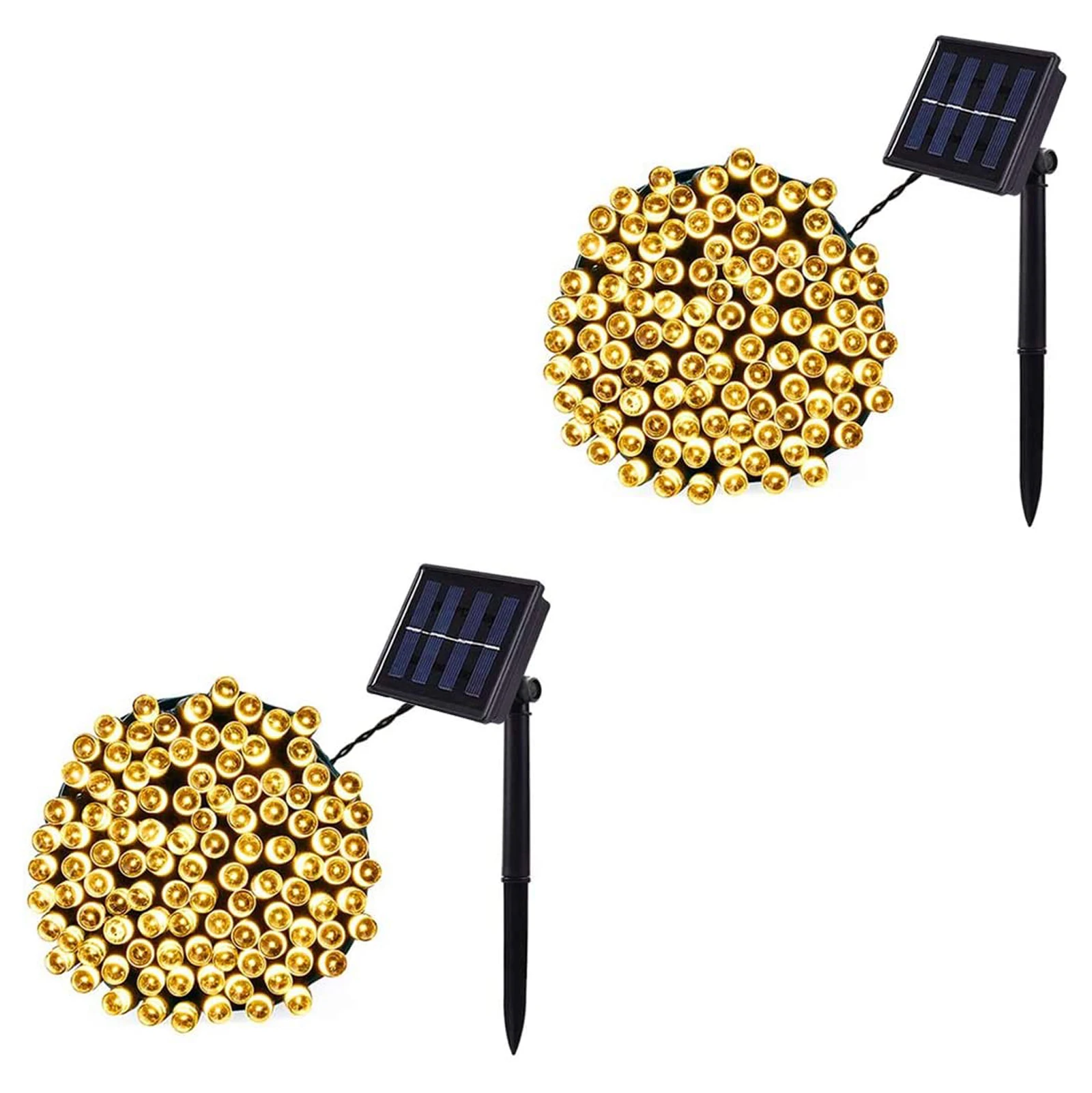 2 Pack 33ft Solar String Lights, 100 LED 8 Modes Waterproof Fairy Lights for Garden, Tree, Yard, Christmas, Wedding, Party Outdo
2 Pack 33ft Solar String Lights, 100 LED 8 Modes Waterproof Fairy Lights for Garden, Tree, Yard, Christmas, Wedding, Party Outdo
