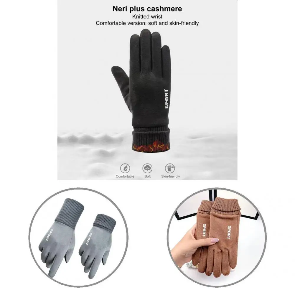 1 Pair Winter Gloves Practical Outdoor Wear-resistant Touchscreen Gloves Protective Windproof Ski Gloves
1 Pair Winter Gloves Practical Outdoor Wear-resistant Touchscreen Gloves Protective Windproof Ski Gloves