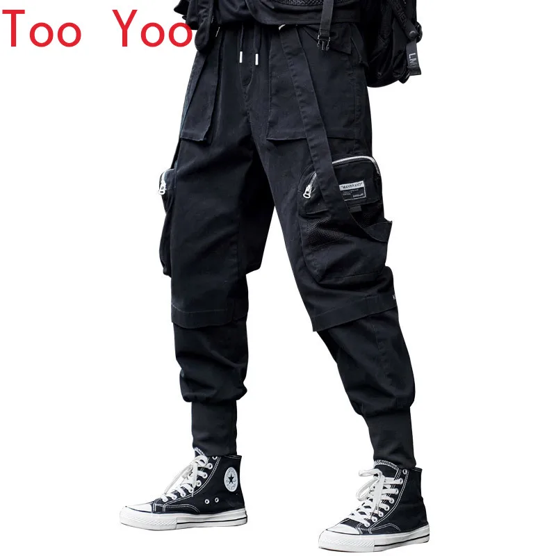High Street Cargo Pants Men's 2021 New Men's Casual Pants Men's Patchwork Leg Pants men clothing streetwear men pants
High Street Cargo Pants Men's 2021 New Men's Casual Pants Men's Patchwork Leg Pants men clothing streetwear men pants
