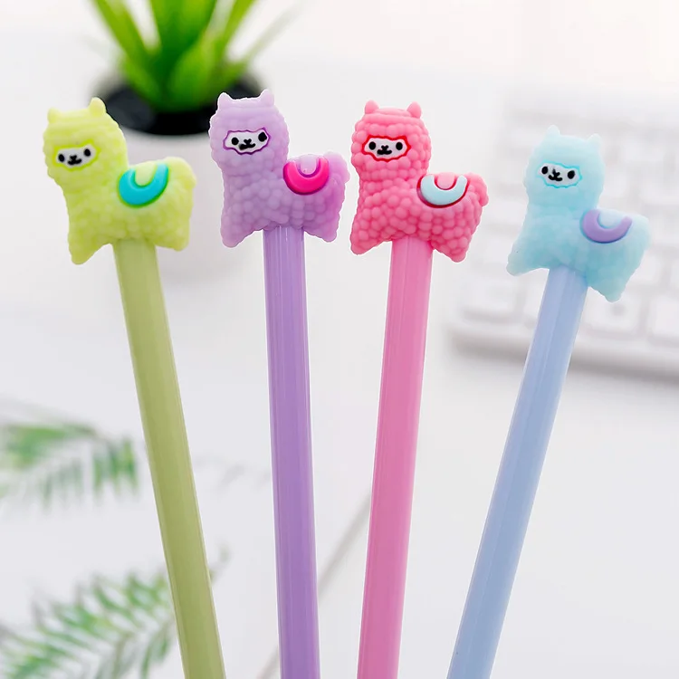 50PCS Creative Stationery Alpaca Gel Pen Cute Cartoon Lamb Style Black Water Pen Signature Pen Student Prize
50PCS Creative Stationery Alpaca Gel Pen Cute Cartoon Lamb Style Black Water Pen Signature Pen Student Prize